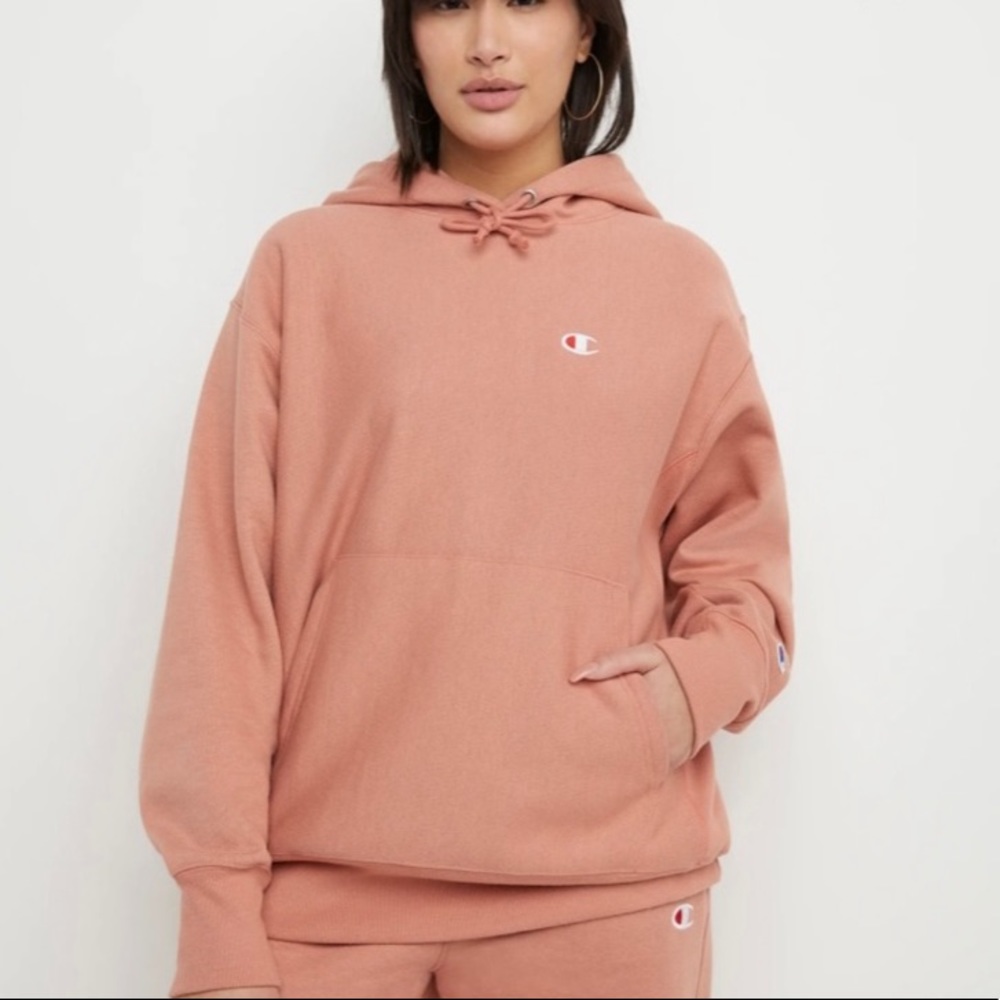 Champion Reverse Weave Boyfriend Style Hoodie size small